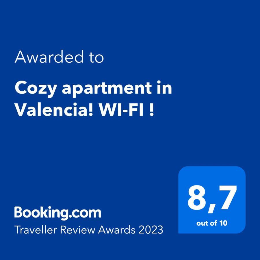 Cozy Apartment In Valencia! Wi-Fi ! Exterior foto